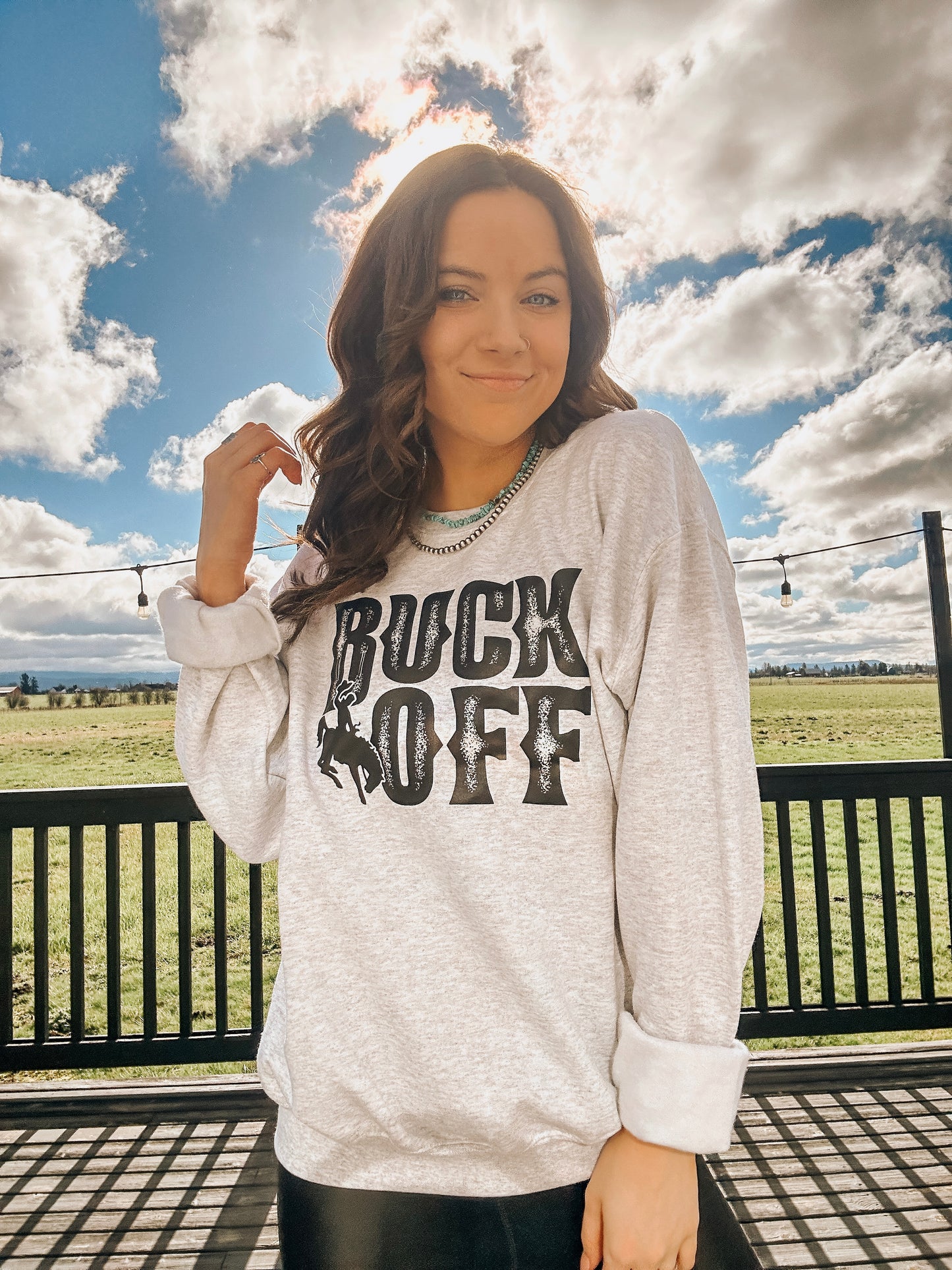 Buck Off Crewneck