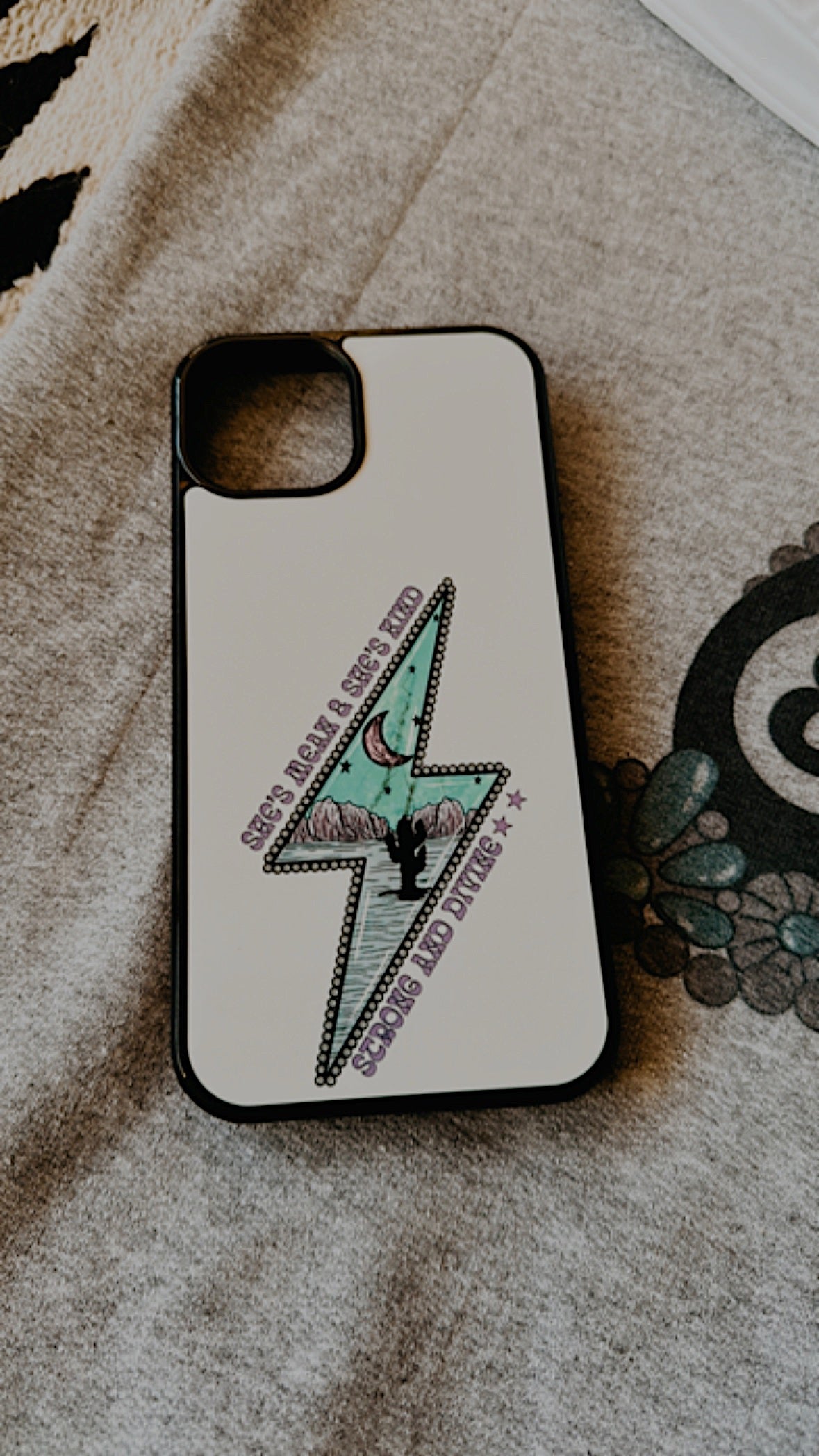 Strong & Divine Phone Case