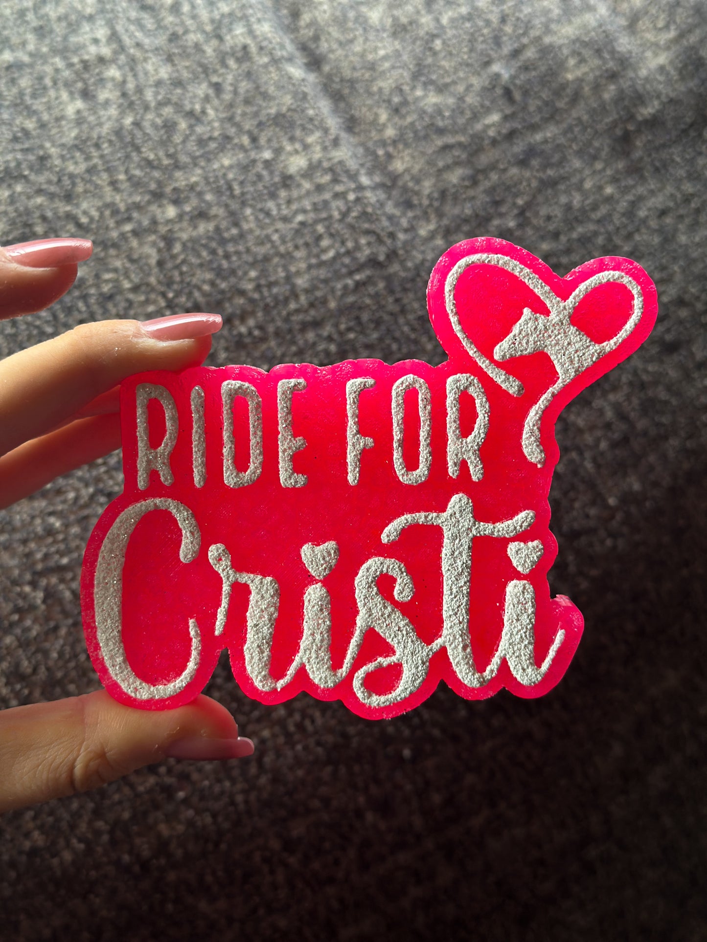 Ride For Cristi- Hot Pink