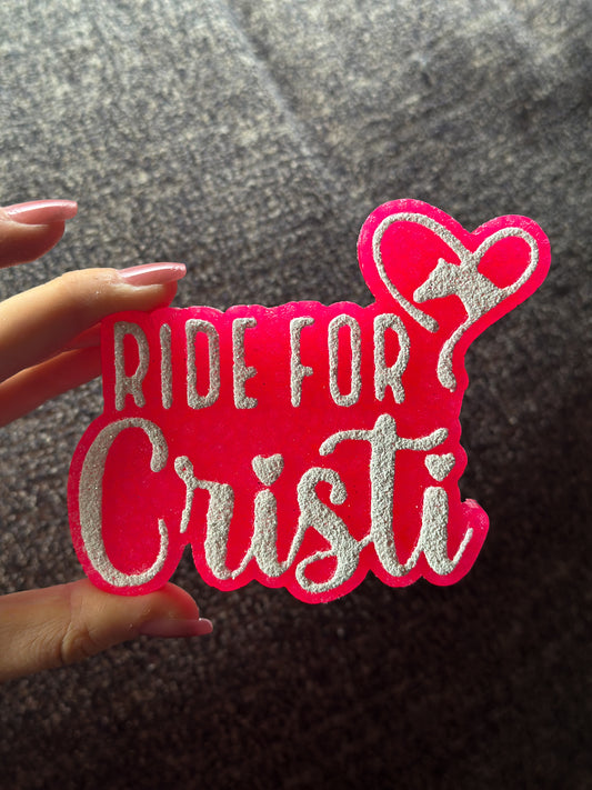 Ride For Cristi- Hot Pink